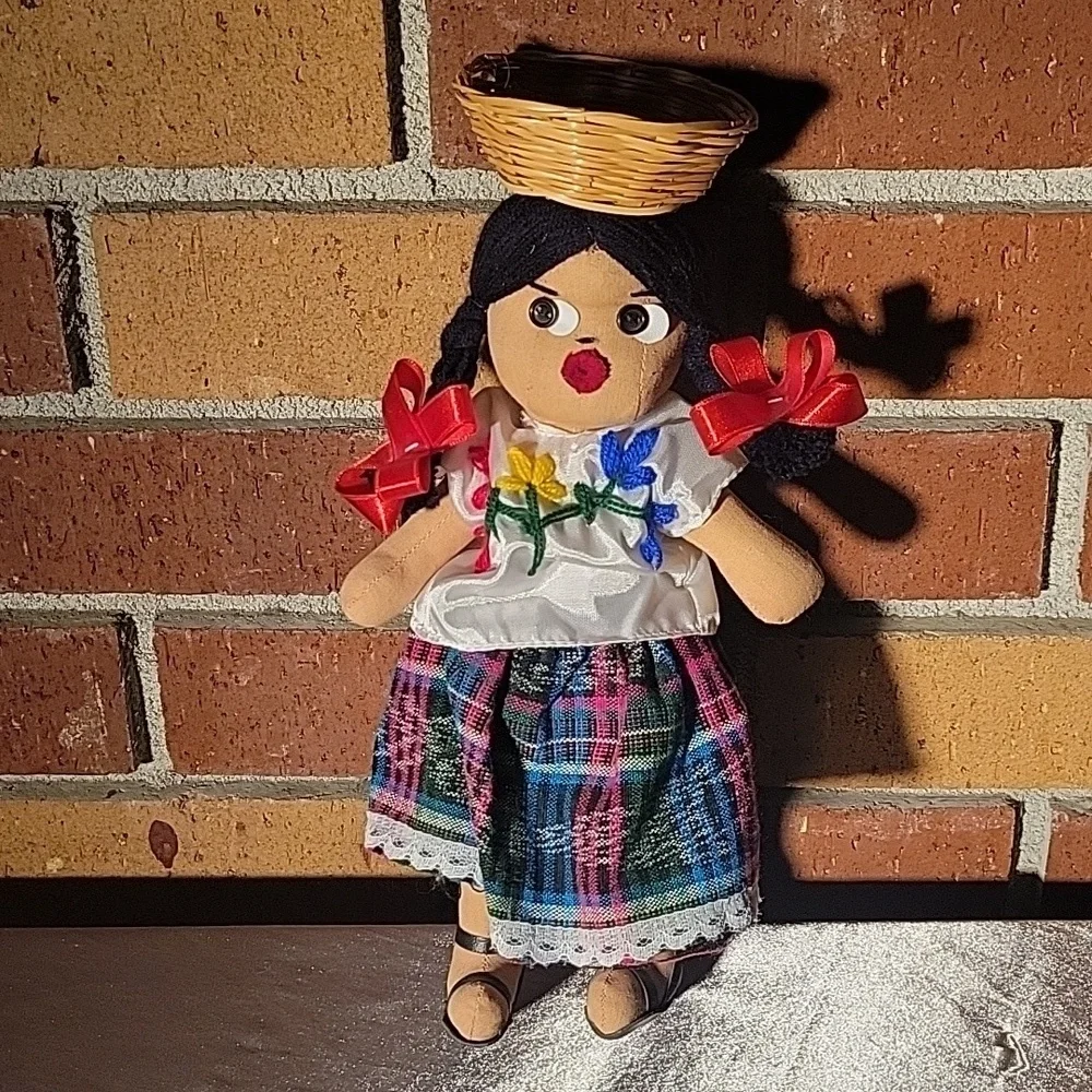 Mexico - Girl Doll Wearing Traditional Costume 